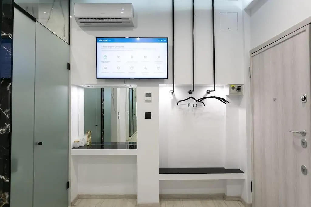 Apartamento Center Marble Suite 40Sqm Gas Heating 2Smarttv Optical Fiber - Secured24H Private Entrance Tessalónica Grécia